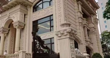 通辽黄金麻别墅外墙异形定制