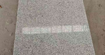 通辽芝麻白光面毛板