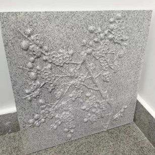通辽芝麻白雕刻版，异形定制